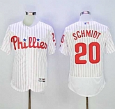 Philadelphia Phillies #20 Mike Schmidt White(Red Strip) 2016 Flexbase Collection Stitched Baseball Jersey,baseball caps,new era cap wholesale,wholesale hats